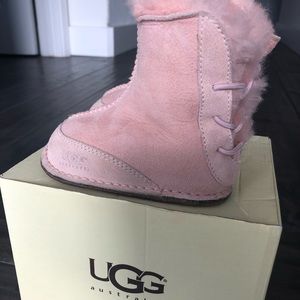 UGG Baby Boo Boots Pink - Size Small